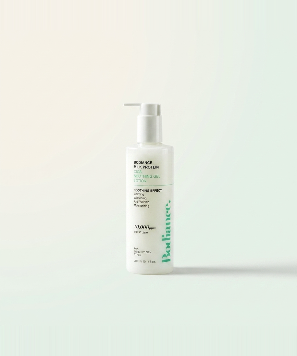 piyonna Bodience Milk Protein Cica Aloe Vera Soothing Gel Body Lotion 300ml Corps & Cheveux Soin du corps Lait & Crème corps