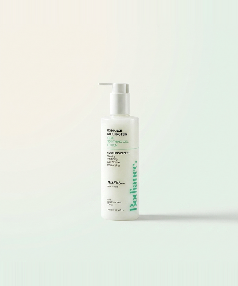 piyonna Bodience Milk Protein Cica Aloe Vera Soothing Gel Body Lotion 300ml Cheveux & Soins corps Soin du corps