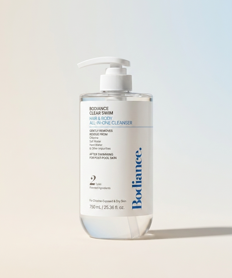 piyonna Bodience Clear Swim All In One Chlorine Removing Swimming Shampoo 750ml Hair & Body Care Hair Care Shampoo