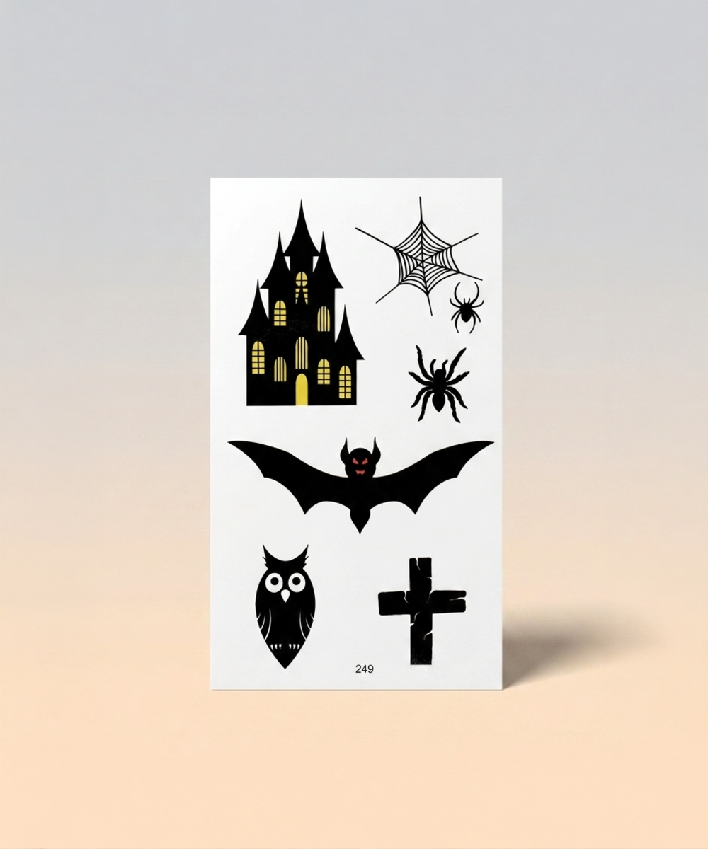 piyonna Halloween Wound Tattoo Stickers Zombie Scar Maquillage Accessoires beauté Tatouage & Henné