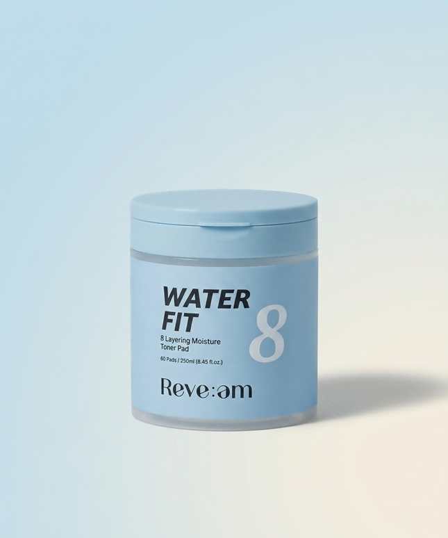 piyonna Waterfit 8-Layer Hydrating Pad 60 Sheets Face Care Toner Toner Pad