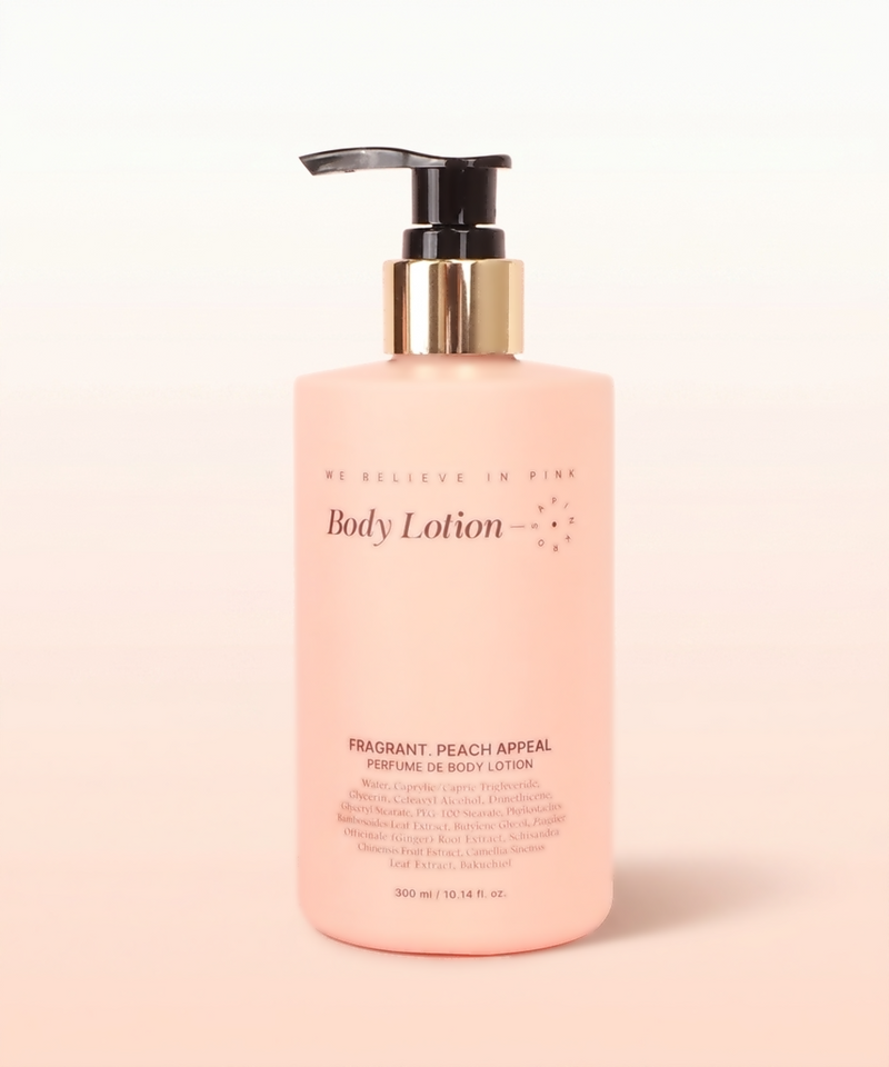 piyonna Perfume De Body Lotion Peach Appeal 300ml Cheveux & Soins corps Soin du corps