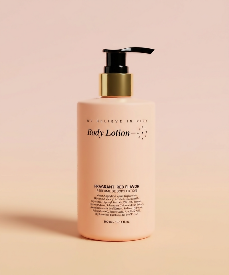 piyonna Perfume de Body Lotion Red Flavor 300ml Hair Body Care Body Care