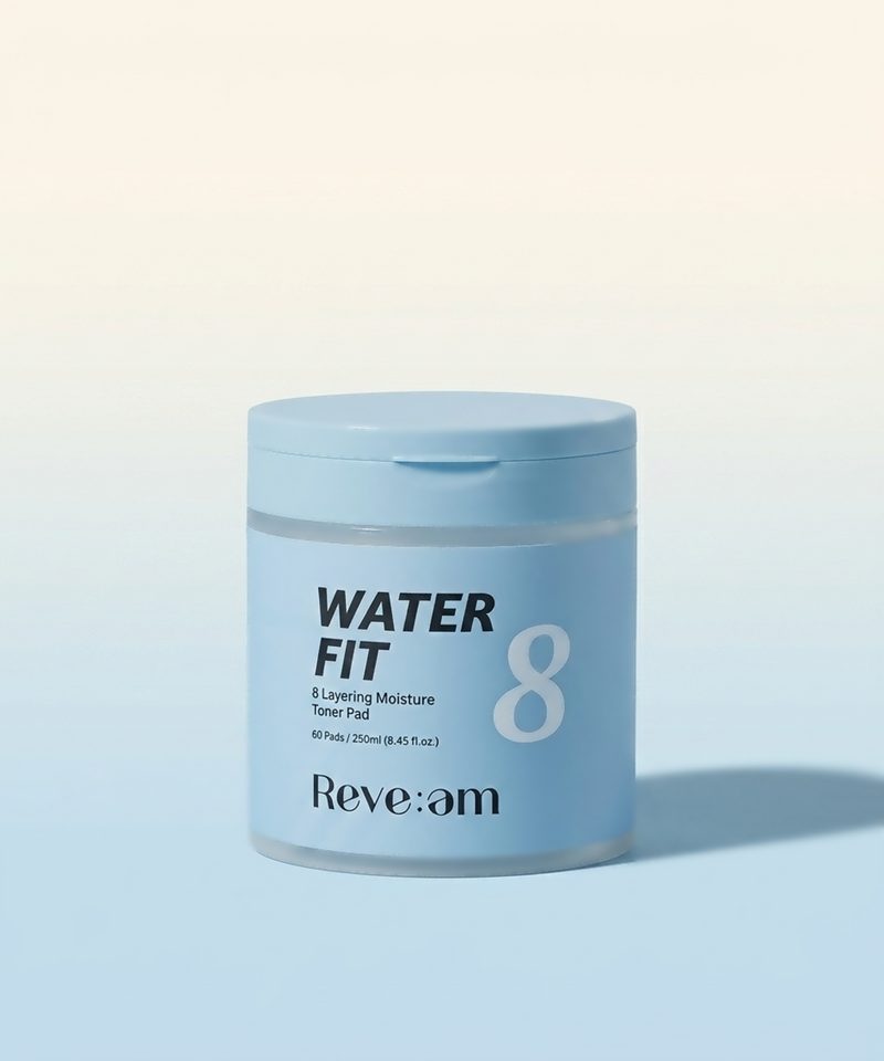 piyonna Waterfit 8 Hydrating Toner Pads 60 Sheets Face Care Toner Pad