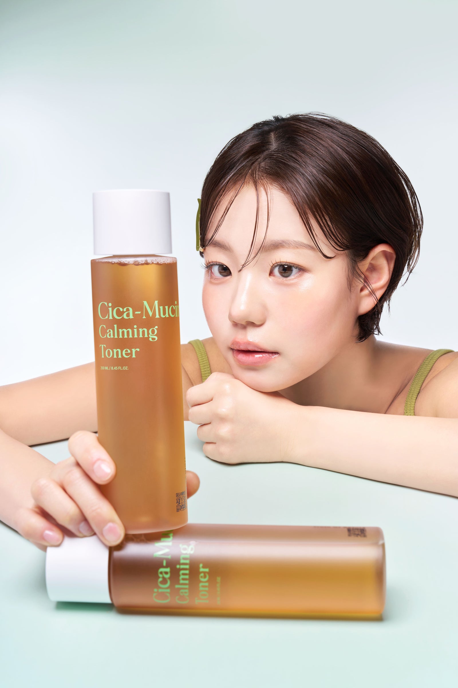 piyonna Cica-Mucin Calming Toner 200ml Soin de la peau Lotion tonique Lotion tonique