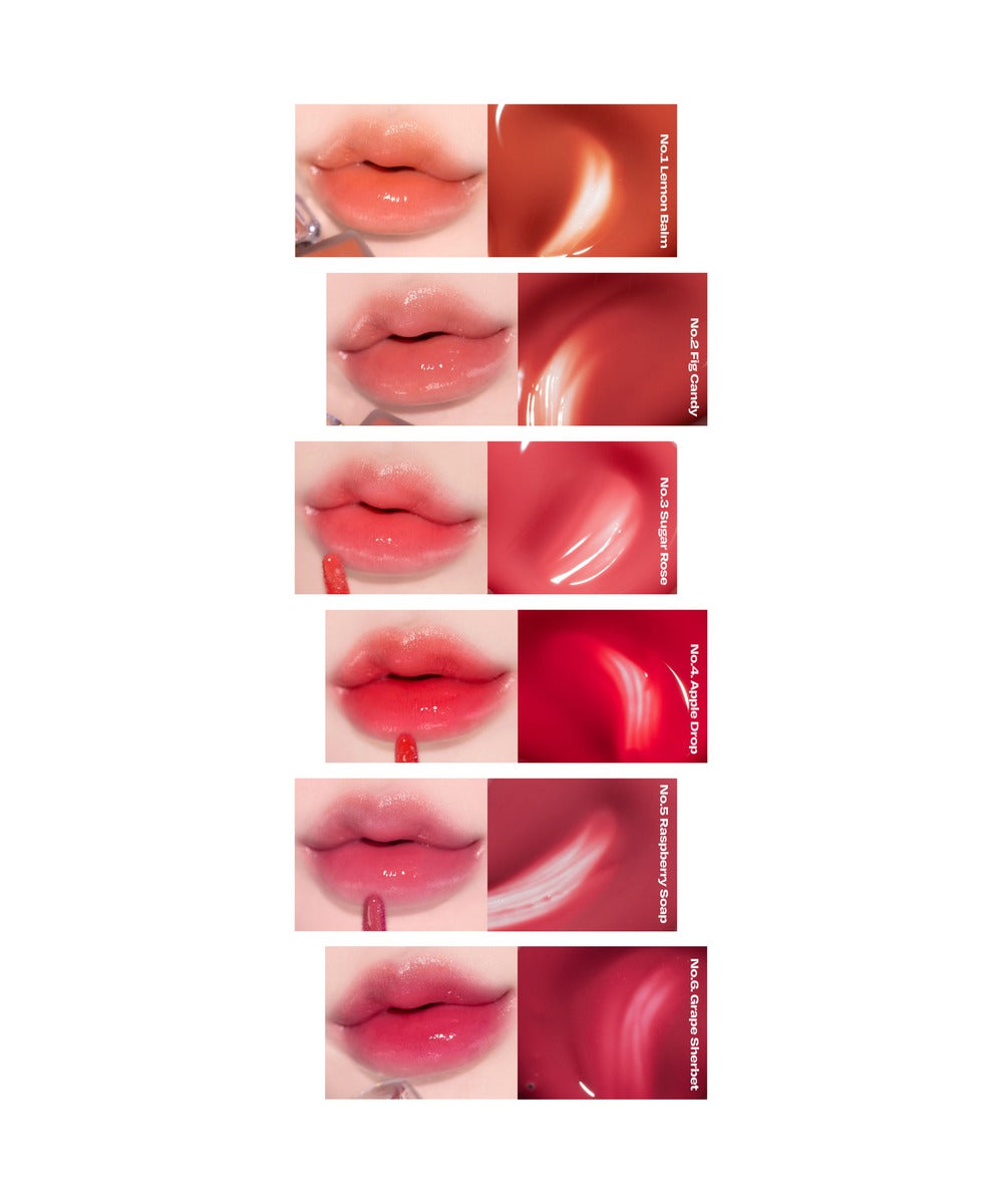 piyonna Lip Potion Aqua Glow 12 Colors Maquillage Lèvres Encre à lèvres