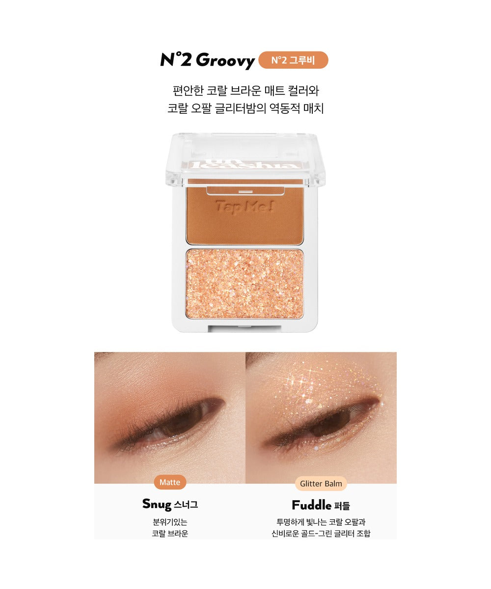 piyonna Palette duo Tap Me Maquillage Yeux Fard à paupières