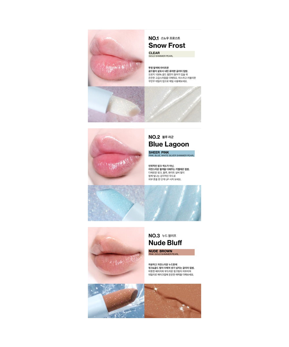 piyonna Baume à lèvres vegan Glacier Maquillage Lèvres Soin des lèvres