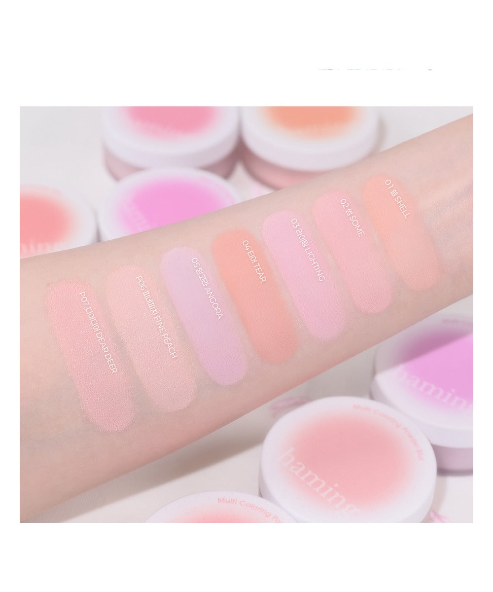 piyonna Poudre Floutante Multi-Couleurs Maquillage Blush & Contour Blush