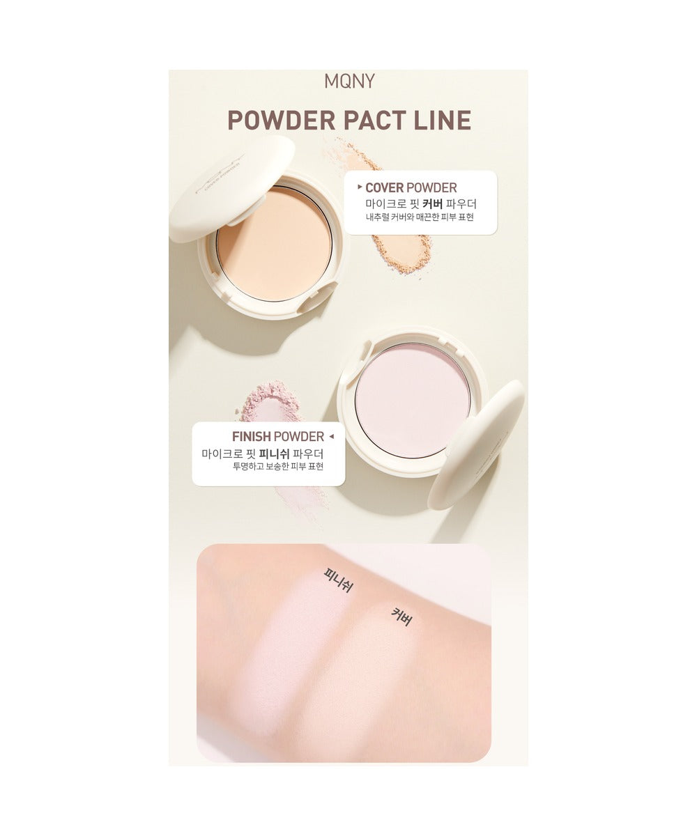 piyonna Pacte Poudre No Sebum Micro Fit – Flouteur de pores & contrôle du sébum Maquillage Teint Poudre compacte