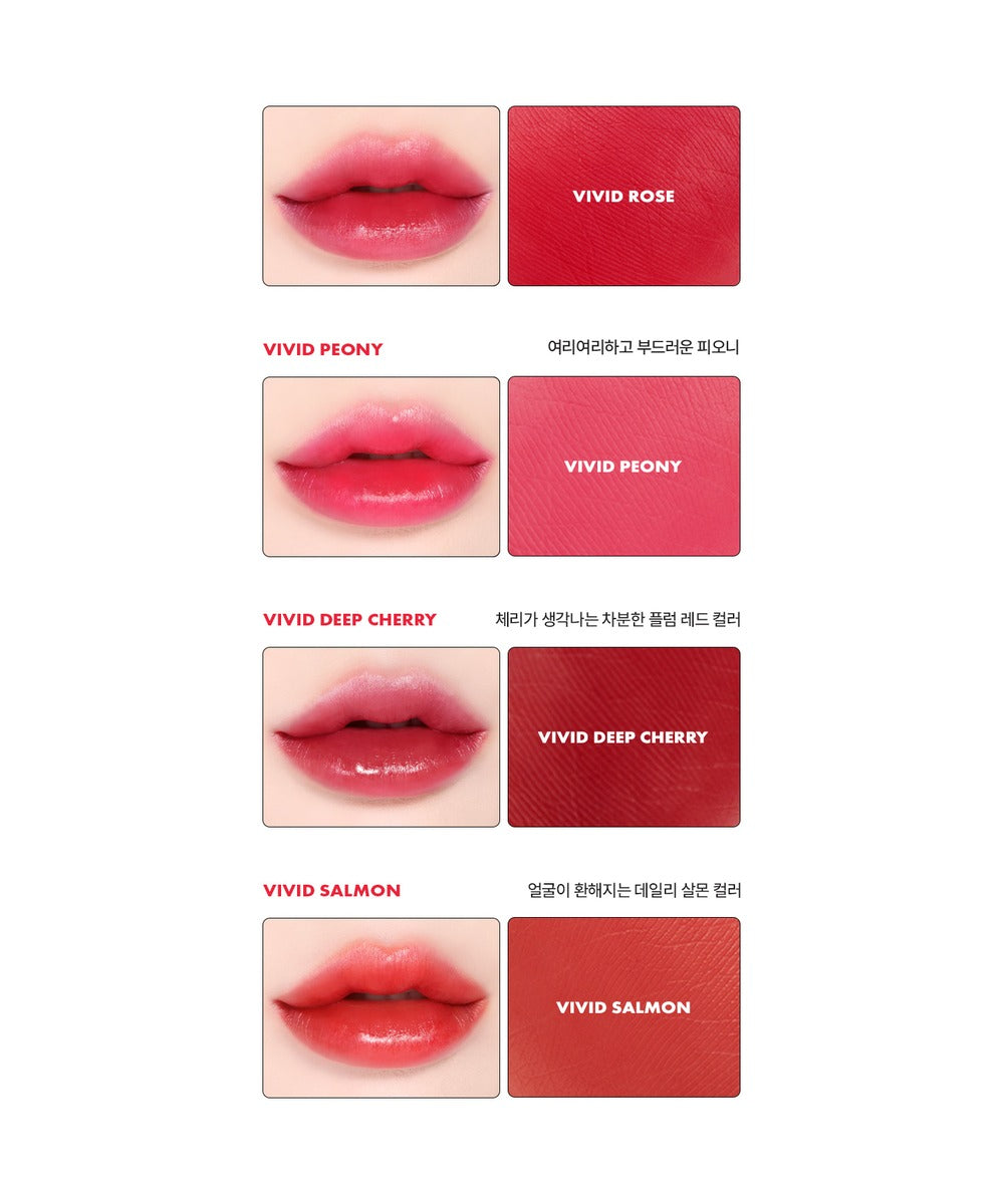 piyonna VIVID Feutre Lèvres (8 couleurs) Maquillage Lèvres Encre à lèvres