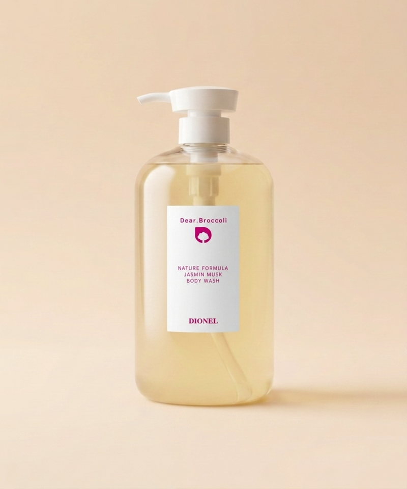 piyonna DIONEL Dear Broccoli Fragrant Body Wash 1L Cheveux & Soins corps Soin du corps Gel douche