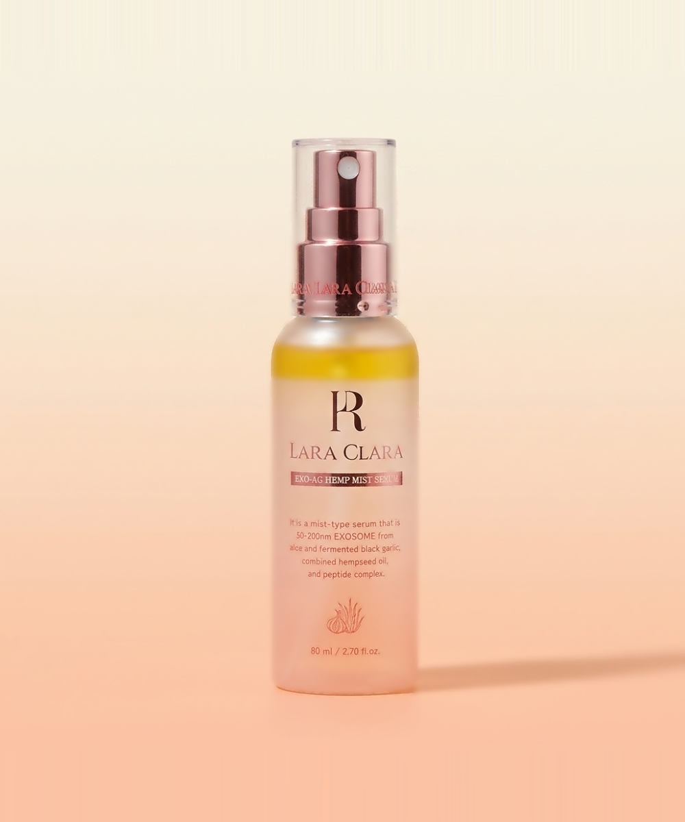 piyonna Lara Clara Exo Age Hemp Mist Serum Soins visage Toner Brume