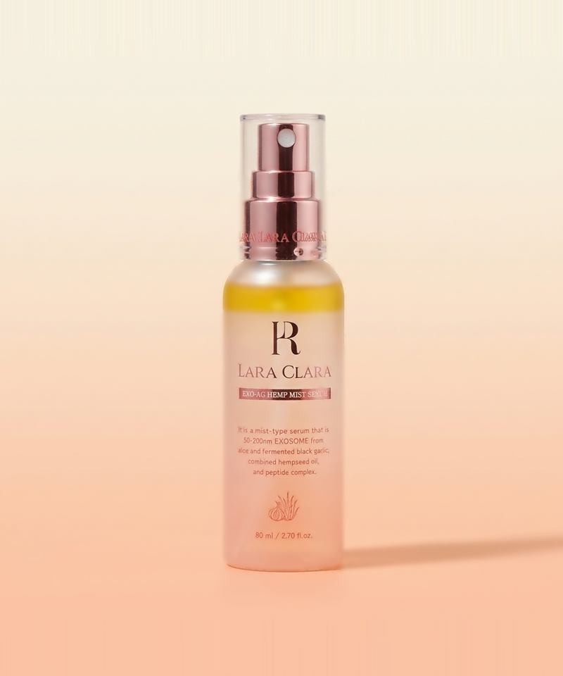piyonna Lara Clara Exo Age Hemp Mist Serum Soins visage Toner Brume