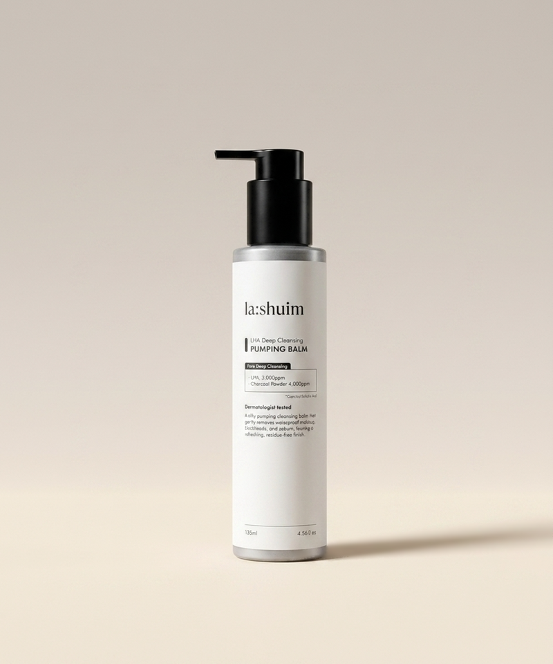piyonna La:shium LHA Deep Cleansing Pumping Balm 135ml Face Care Cleanser Cleansing Oil