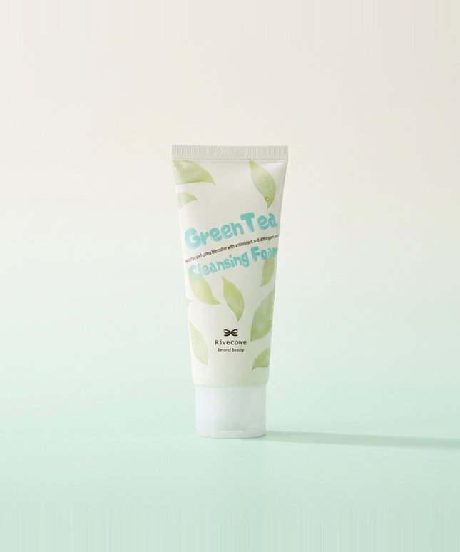 piyonna Green Tea Cleansing Foam 60g Face Care Cleanser Exfoliator