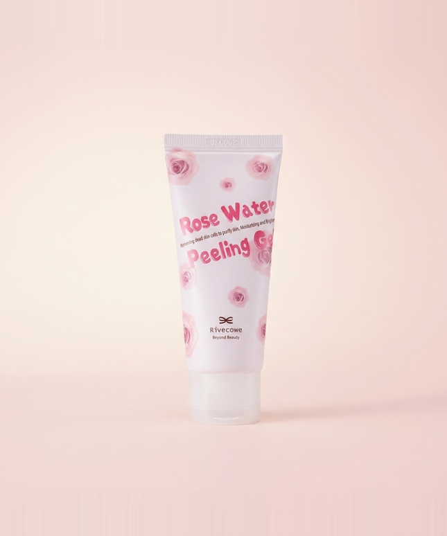 piyonna Rose Water Peeling Gel 60g Face Care Cleanser Exfoliator