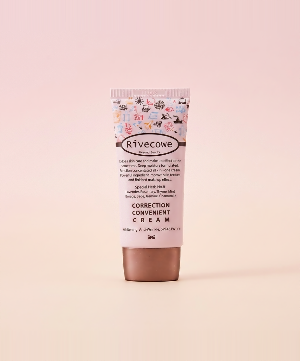 piyonna Crème CC Triple Action pour Peaux Grasses 40 ml Maquillage Teint Crème BB CC