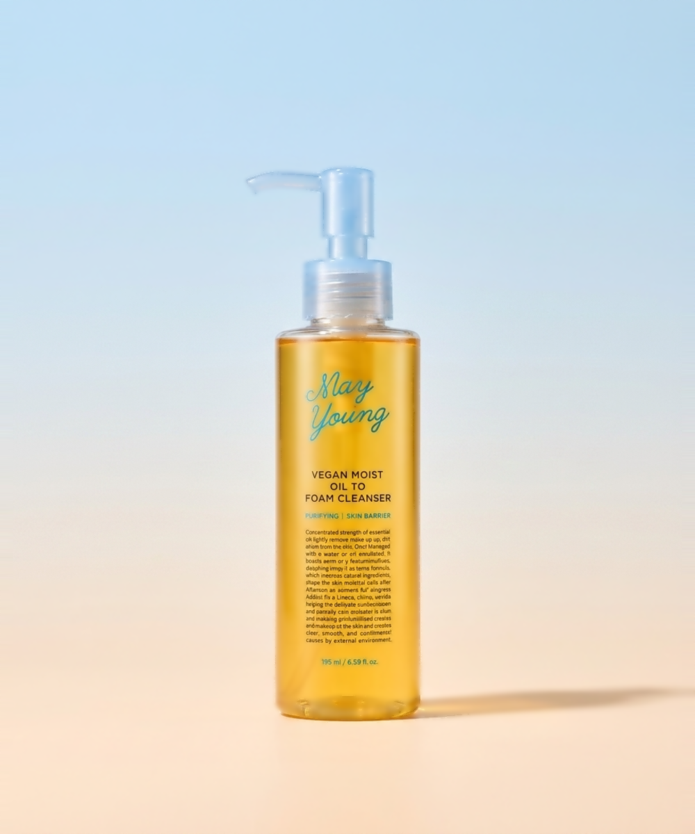 piyonna Vegan Moist Oil to Foam Cleanser Soins visage Démaquillage Huile dém.