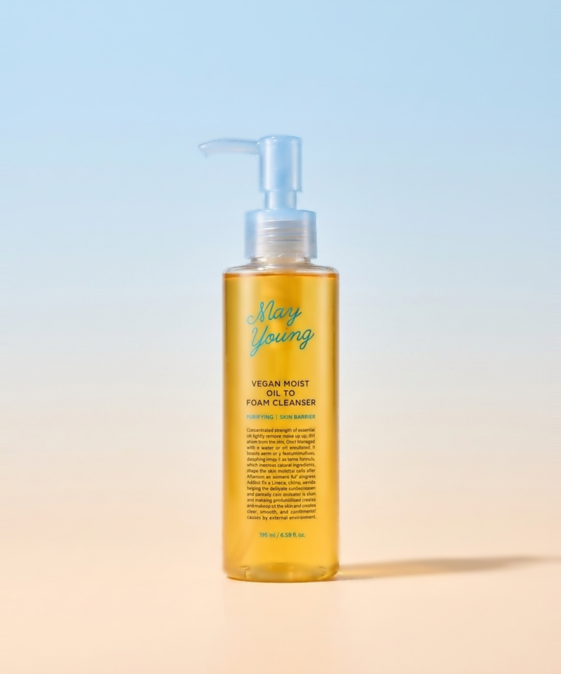 piyonna Vegan Moist Oil to Foam Cleanser Face Care Cleanser Cleansing Oil