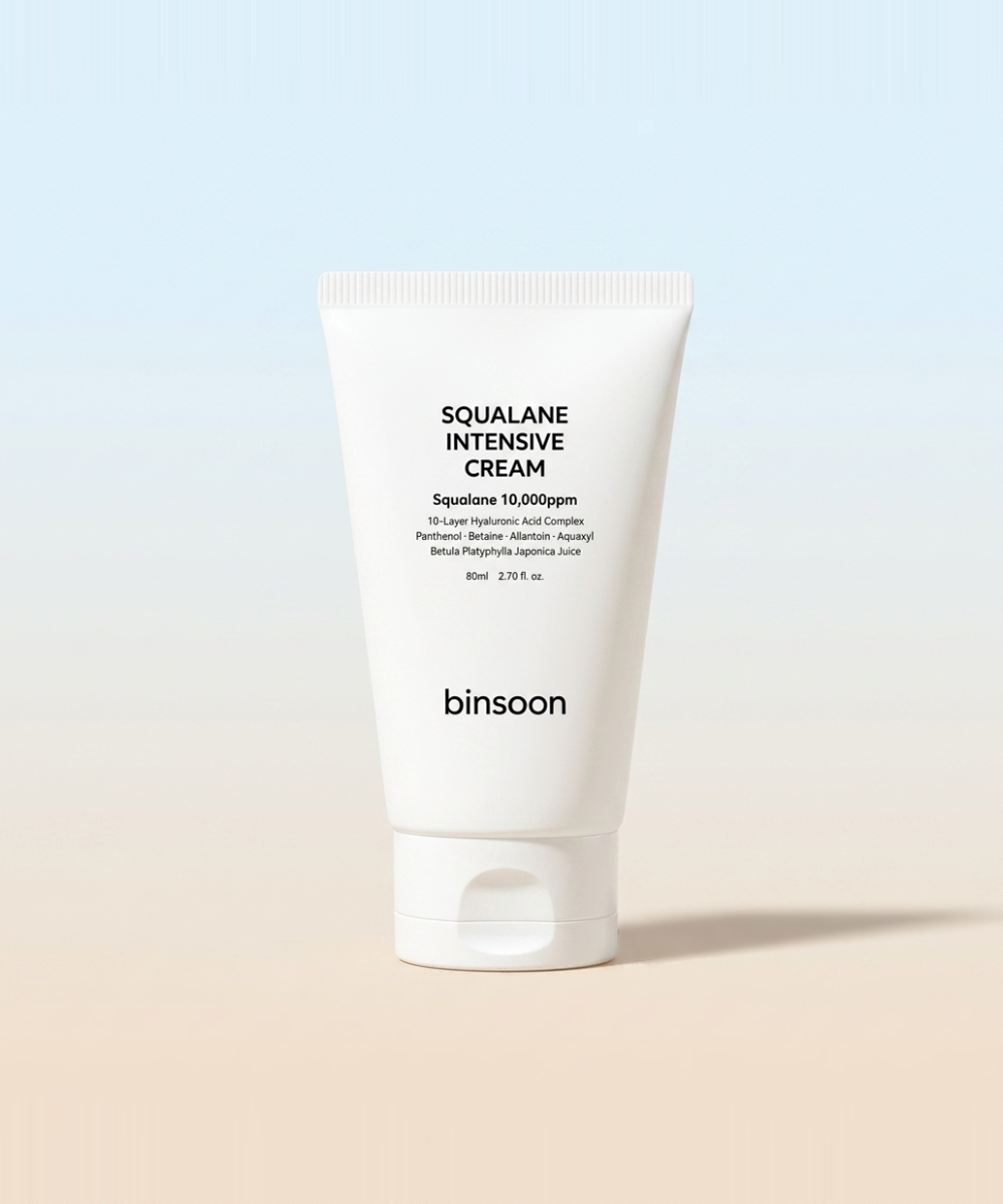 piyonna BINSOON Squalane Intensive Moisture Cream Panthenol + Hyaluronic Acid 80ml Face Care Cream