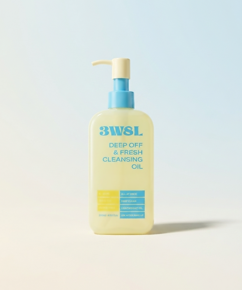 piyonna Three Words Eight Letters Deep Off and Fresh Cleansing Oil 205ml Soins visage Démaquillage Huile dém.
