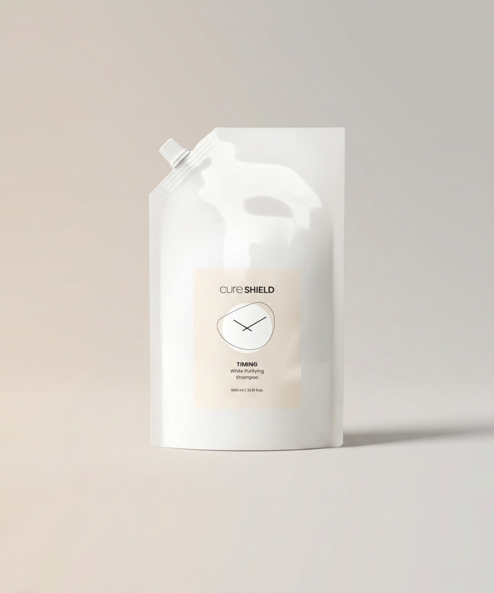 piyonna Timing Anti-Dandruff Oily Scalp White Purifying Shampoo 1000ml Cheveux & Soins corps Soin cheveux Shampooing
