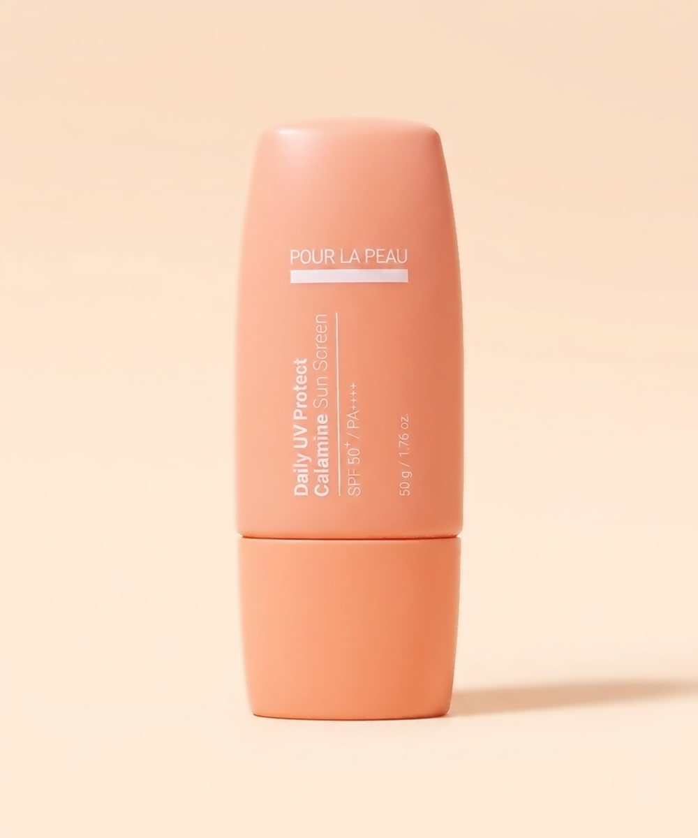 piyonna POUR LA PEAU Daily UV Protect Calamine Sunscreen 50g Sun Care Sun Lotion