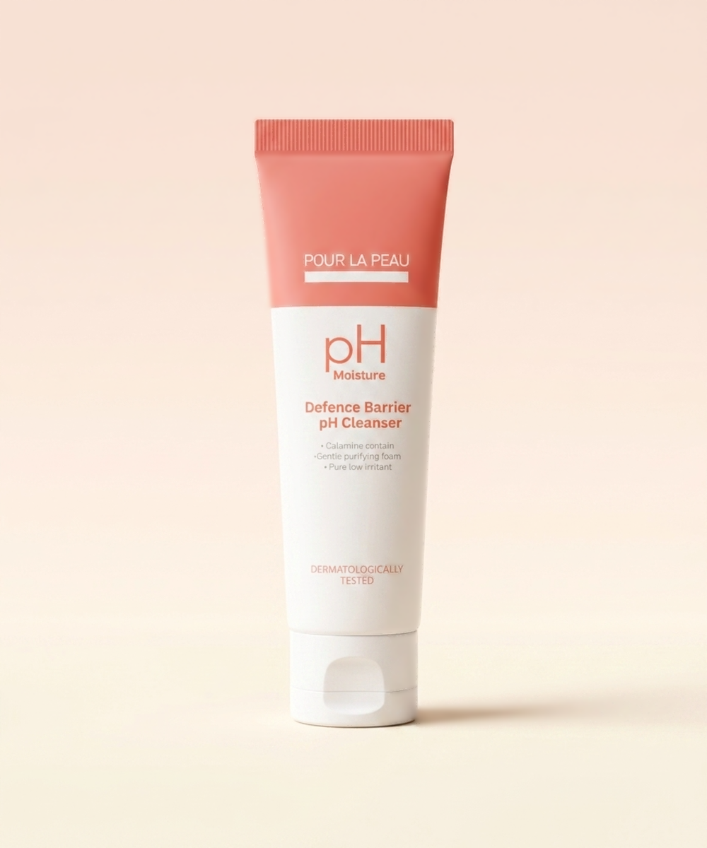 piyonna POUR LA PEAU Defence Barrier pH Cleanser 120ml Face Care Cleanser Cleansing Foam