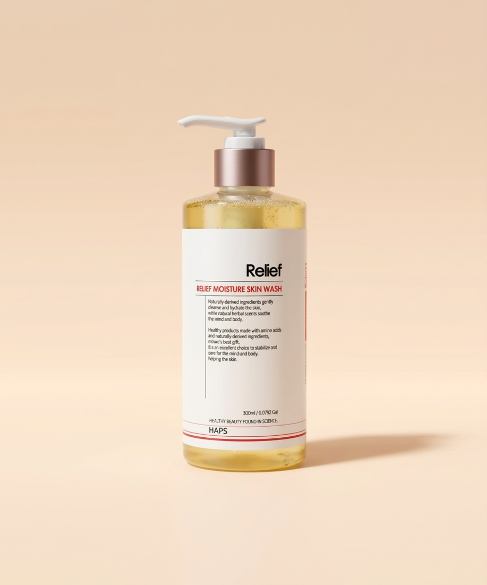 piyonna Haps Relief Moisture Skin Wash Rose Cheveux & Soins corps Soin du corps Gel douche