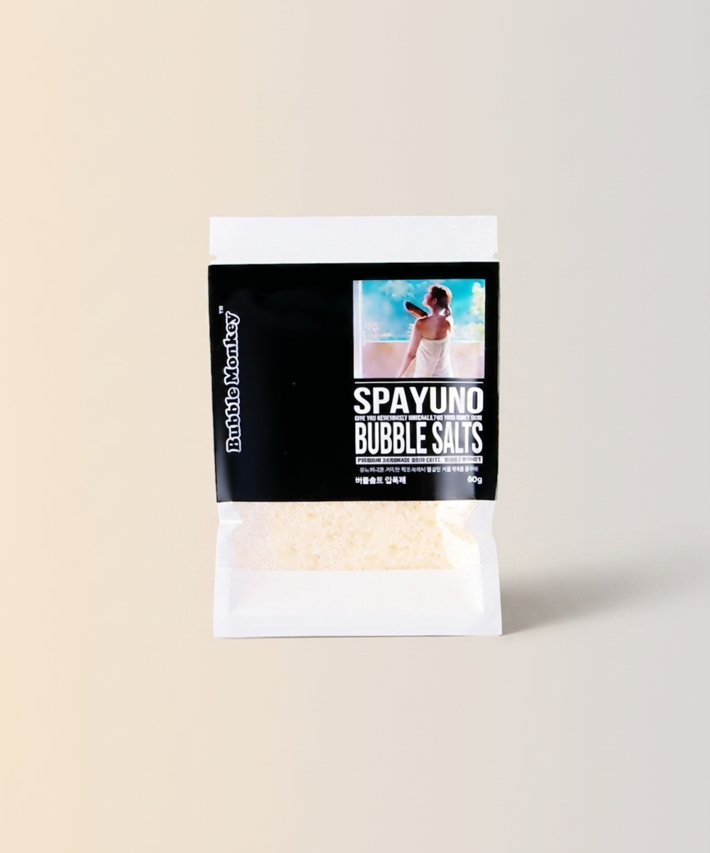 piyonna Spayuno Bubble Salt Pouch 60g Hair & Body Care Body Care Body Scrub
