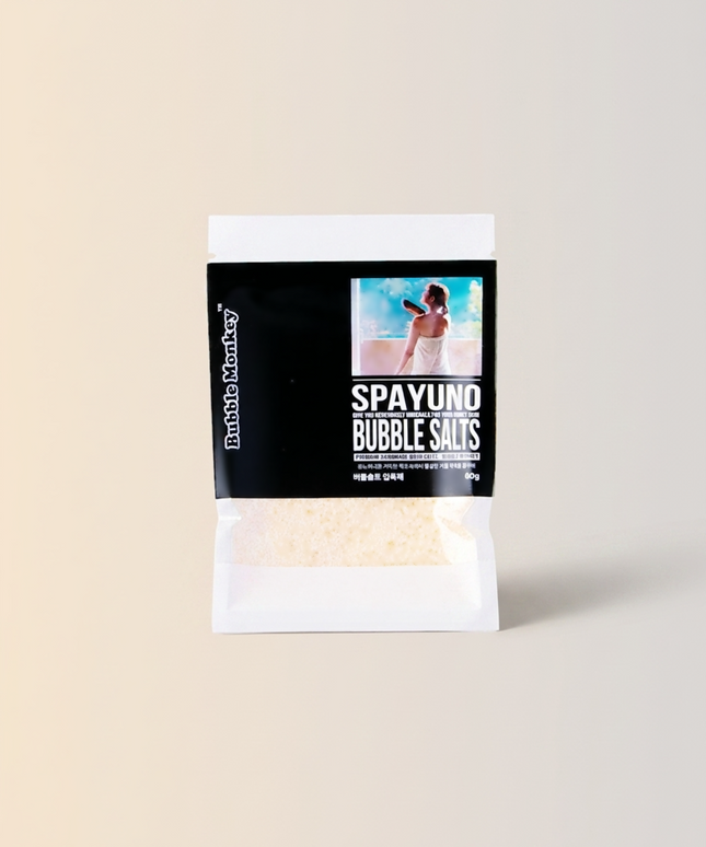 piyonna Spayuno Bubble Salt Pouch 60g Hair & Body Care Body Care Body Scrub