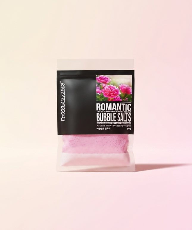 piyonna Romantic Bubble Salt Pouch 60g Hair & Body Care Body Care Body Scrub