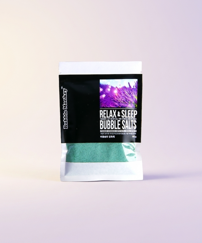 piyonna Relax&Sleep Bubble Salt Pouch 60g Hair & Body Care Body Care Body Scrub