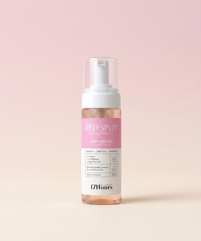 piyonna Red Spot Cleansing Foam 160ml Face Care Cleanser Cleansing Foam