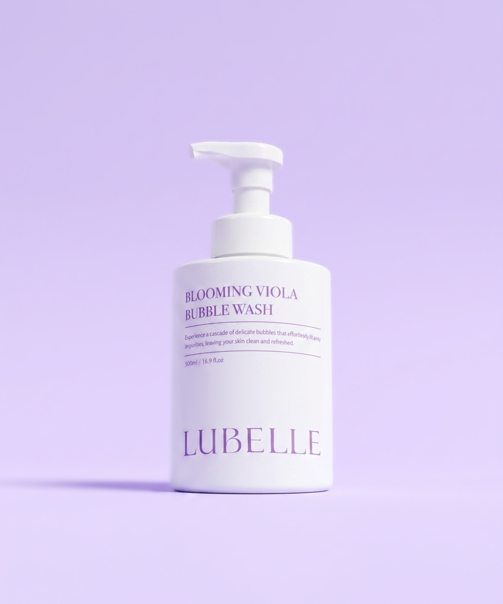 piyonna Lubelle Blooming Viola Bubble Wash 500ml Face Care Cleanser Cleansing Foam