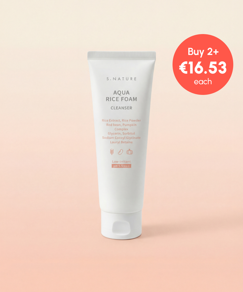 piyonna [BUY 2, GET 10% OFF] AQUA RICE FOAM CLEANSER(160ml) Face Care Cleanser Cleansing Foam