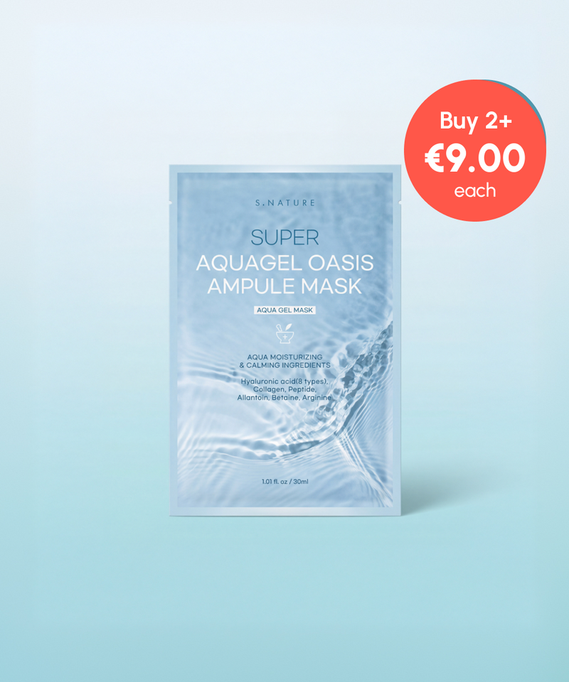 piyonna [BUY 2, GET 10% OFF] SUPER AQUAGEL OASIS AMPULE MASK(5ea) Face Mask Sheet Mask