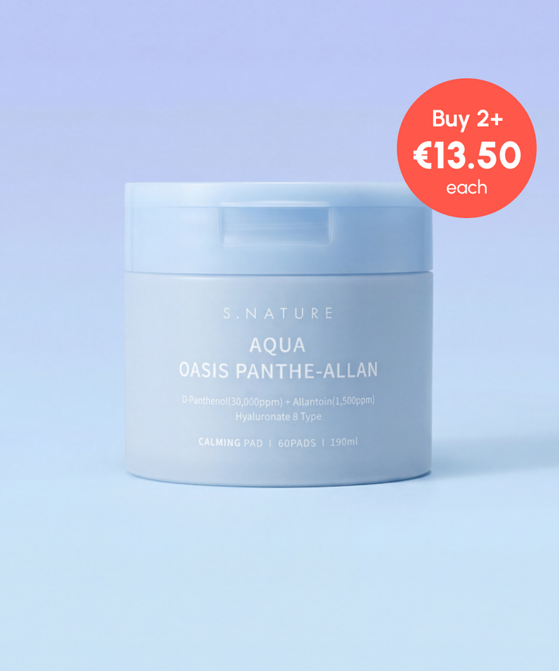 piyonna [BUY 2, GET 10% OFF] AQUA OASIS PANTHE-ALLAN CALMING PAD(60p) Face Care Toner Toner Pad