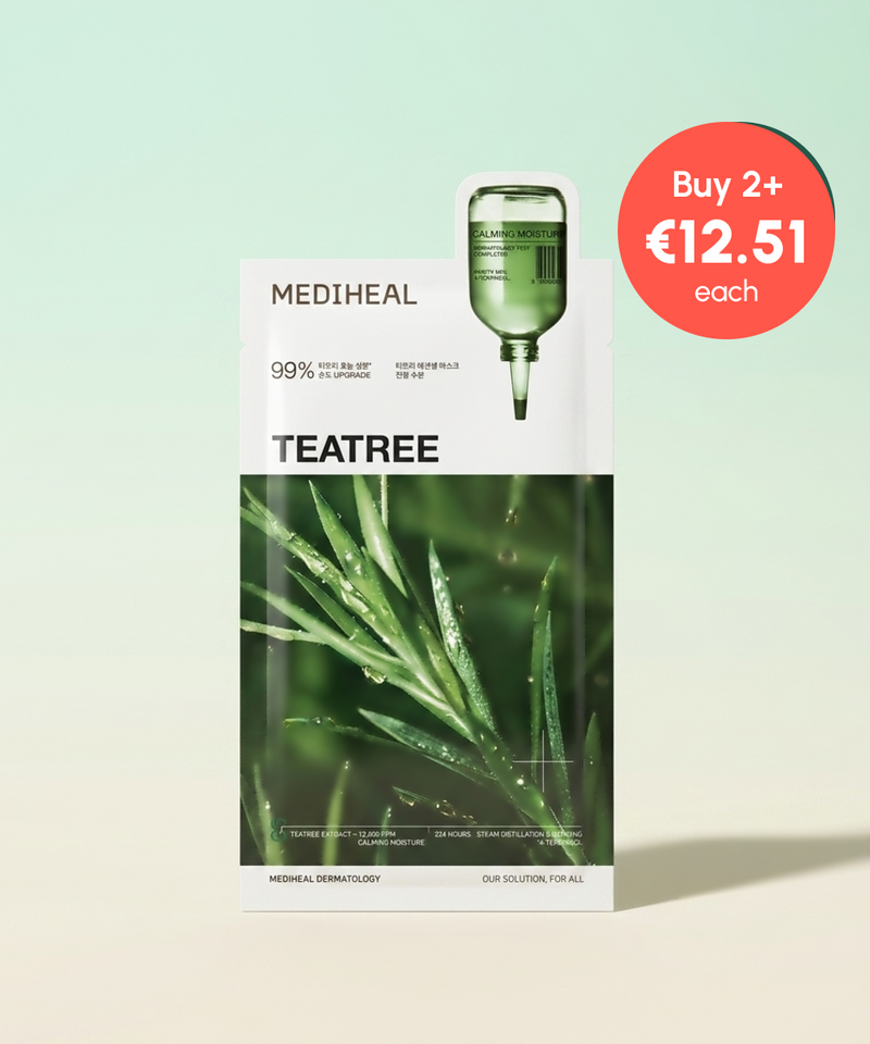 piyonna [BUY 2, GET 10% OFF] Tea Tree Essential Mask Soothing Moisture 10 Sheets Face Mask Sheet Mask
