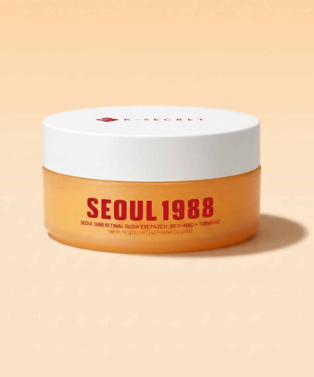 piyonna SEOUL 1988 RETINAL GLOW EYE PATCH : RETI-NAD + TURMERIC_90g (60 patches) Soins visage Soin des yeux