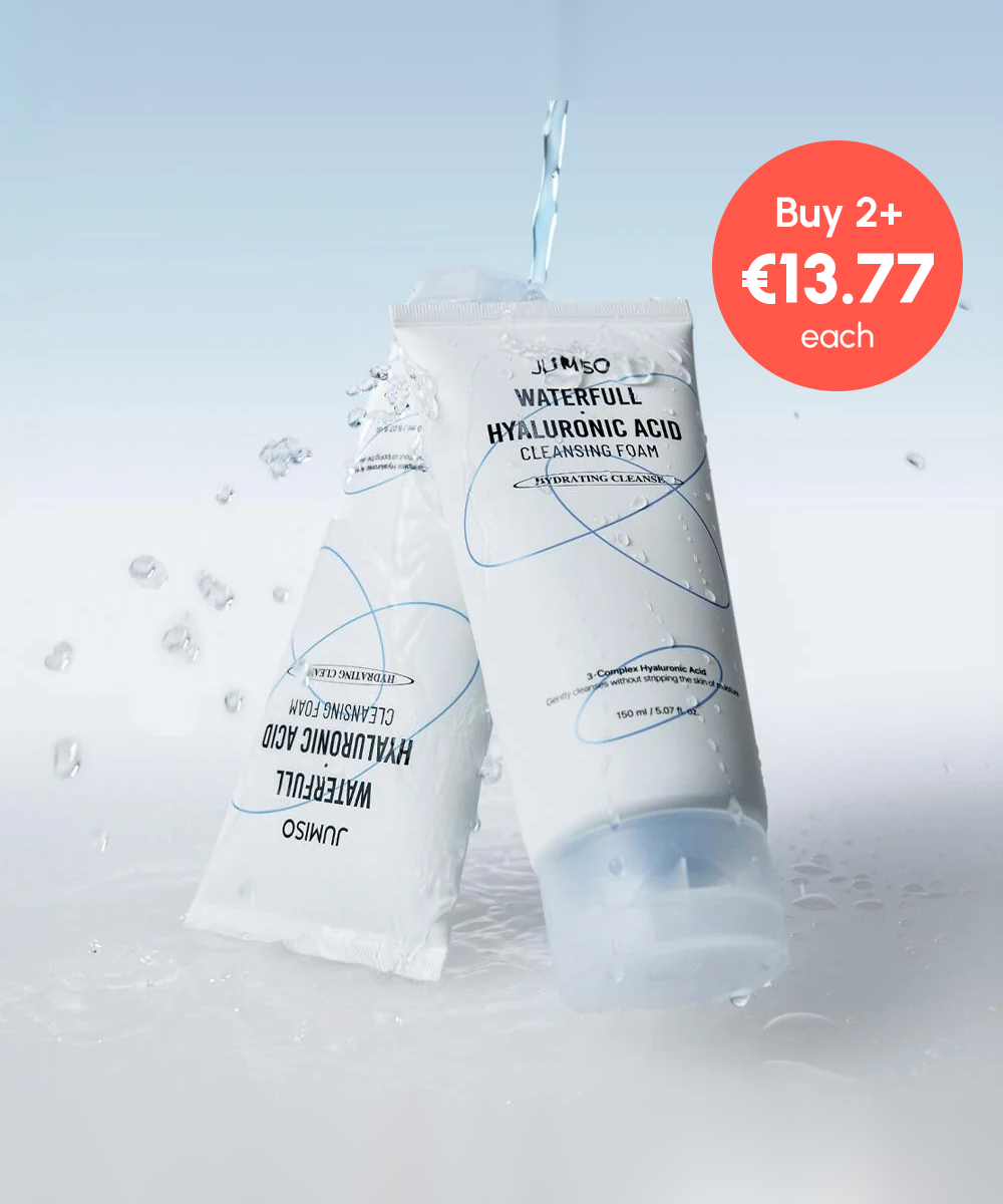 piyonna [BUY 2, GET 10% OFF] Mousse nettoyante Waterfull Hyaluronic Acid Cleansing Foam JUMISO 150ml Soins visage Démaquillage Mousse nettoyante