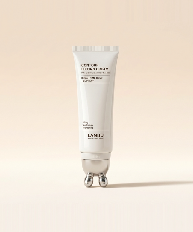 piyonna LANIJU Contour Lifting Cream Elasticity Wrinkle Retinol NMN Massage Brightening V-Line Face Care Cream