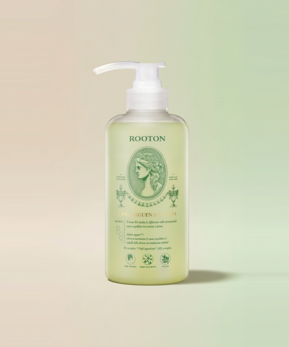 piyonna ROOTON Women's Hair Care Alpha erguen Shampoo 500ml Hair & Body Care Hair Care Shampoo