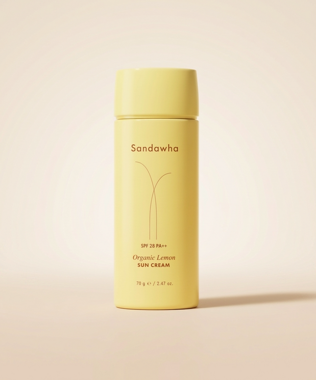 piyonna Sandahwa Organic Lemon Sun Cream Sun Care Sun Lotion