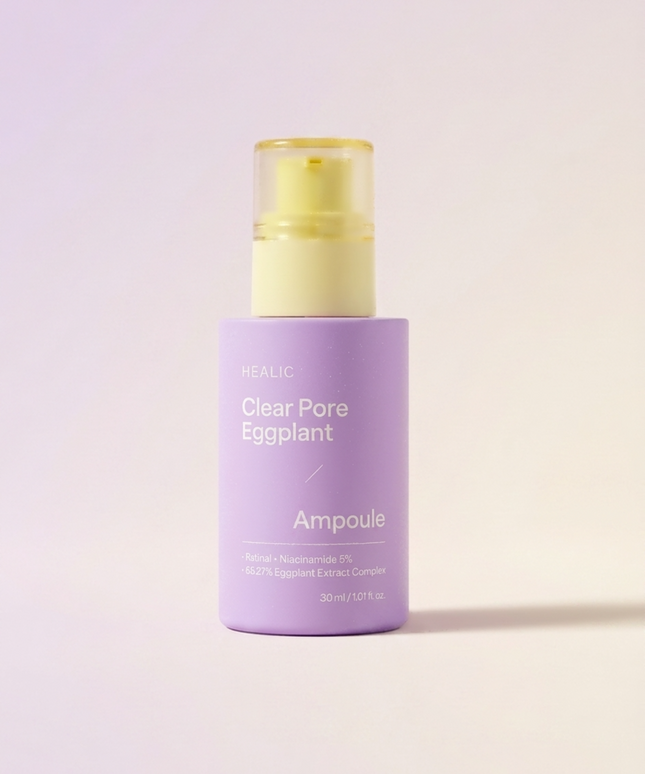piyonna Healic Clear Pore Eggplant Retinal Ampoule 30ml Soins visage Sérum