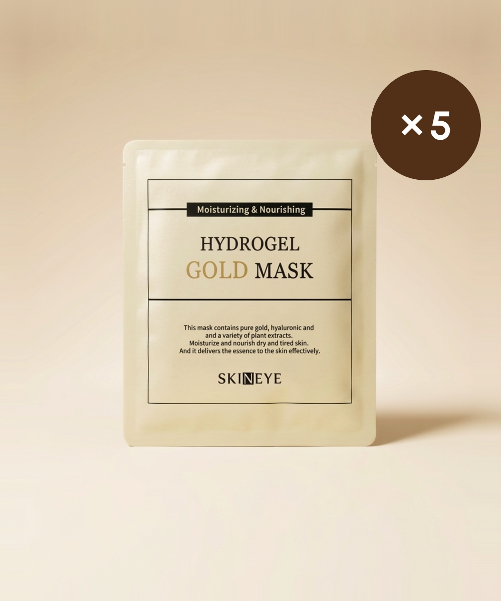 piyonna Hydrogel Gold Mask 5 Sheets Face Mask Sheet Mask