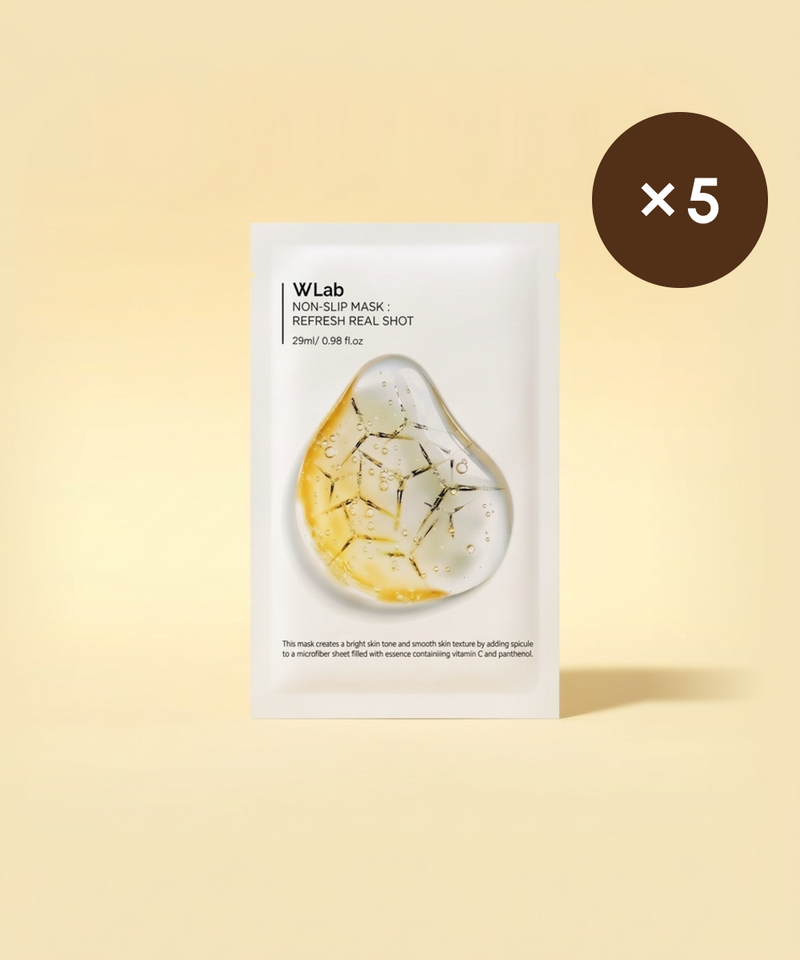 piyonna Non-Slip Mask Refresh Real Shot Face Mask Sheet Mask