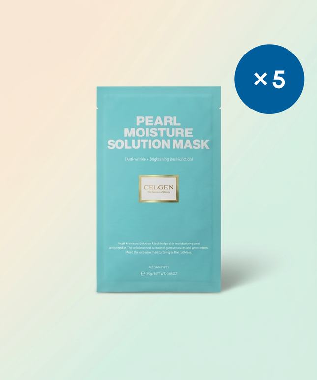 piyonna Celgen Pearl Moisture Solution Mask Face Mask Sheet Mask