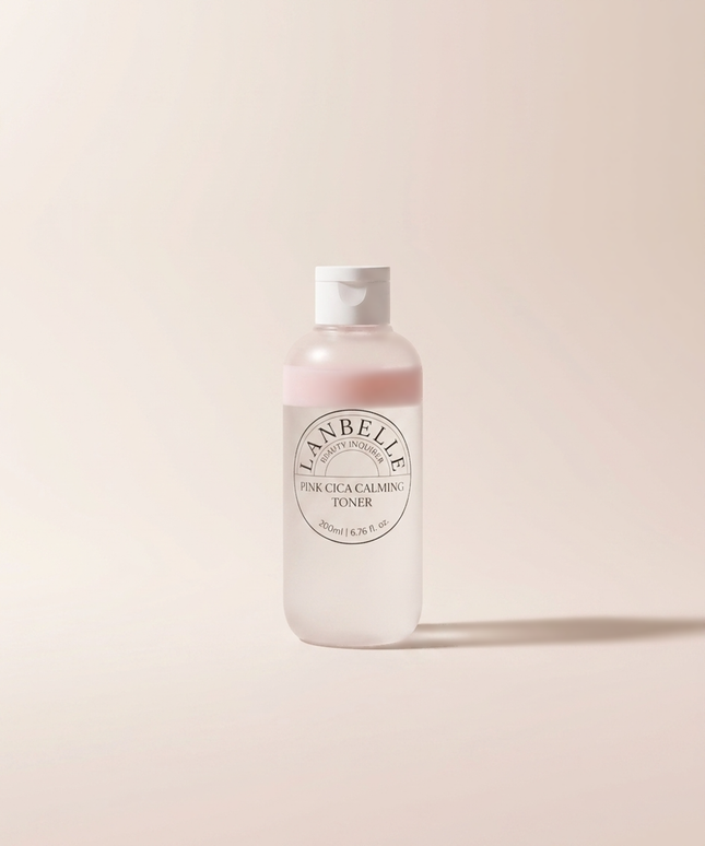 piyonna Pink Cica Calming Toner 200ml Face Care Toner Liquid Toner